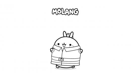 Molang kolorowanka [8]