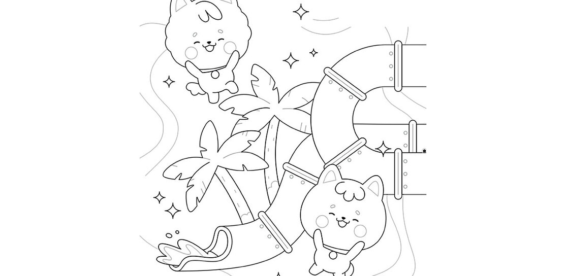 Cloudy &amp; Stormy kolorowanka