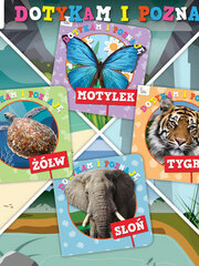 Seria książeczek dla dzieci „Dotykam i  poznaję”