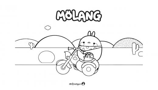 Molang kolorowanka [2]