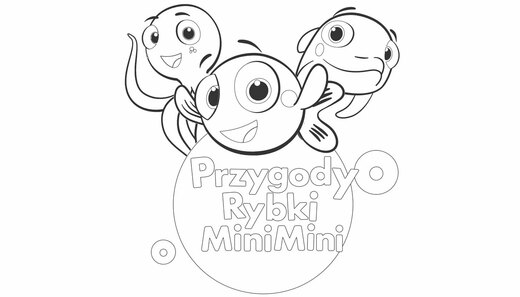 Kolorowanka Przygody Rybki MiniMini