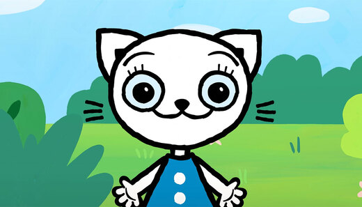 Połącz kropki Kicia Kocia