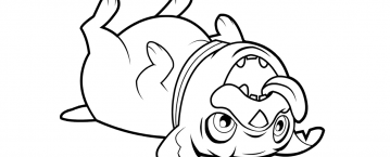 Kolorowanka Staś i fajna babcia