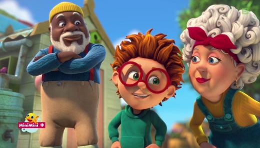 Staś i fajna babcia - prezentacja postaci