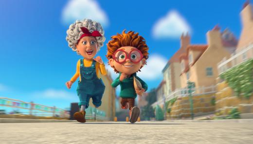 Staś i fajna babcia