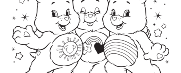  Trzy Troskliwe Misie - kolorowanka elektroniczna dla dzieci 