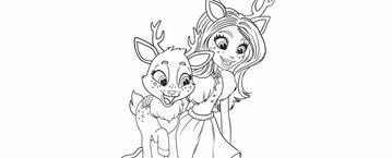 kolorowanka Enchantimals